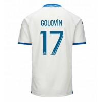 Camisa de Futebol AS Monaco Aleksandr Golovin #17 Equipamento Alternativo 2023-24 Manga Curta